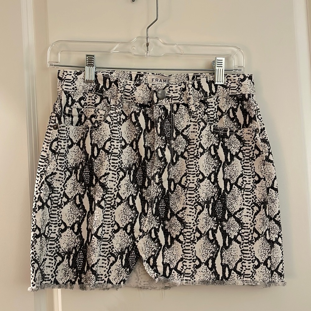 Frame Denim Miniskirt